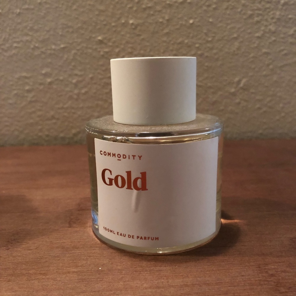 Commodity 100ml Fragrance Gold